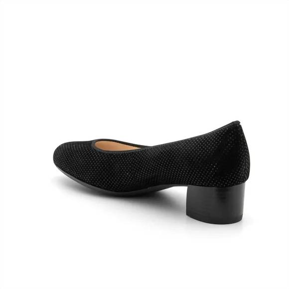 NEW ARA women's vivian pump - wide in black puntikid - Picture 5 of 7